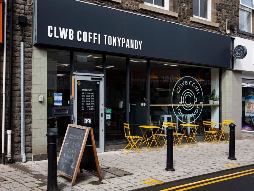 Clwb Coffi in Tonypandy Clwb Coffi in Tonypandy